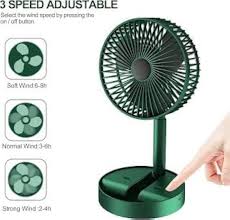 Powerful Rechargeable Table Fan